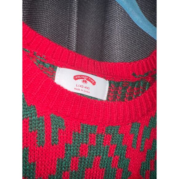 Ugly Christmas Sweater Xmas Size Large Llama - Picture 2 of 3
